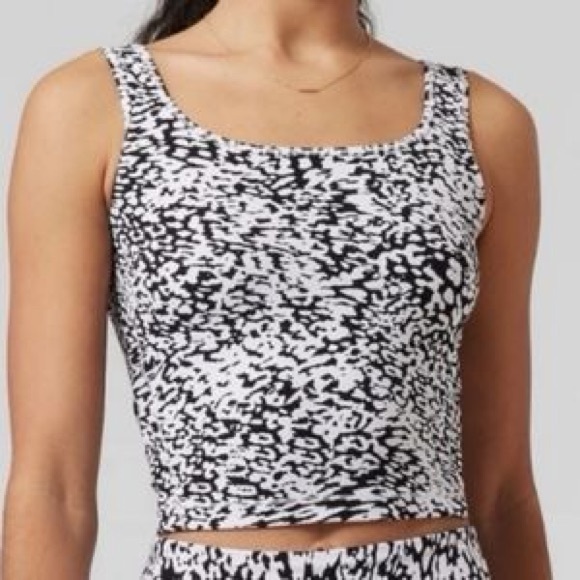 Athleta Shanti Square Neck Crop Tank Top Women S - Picture 11 of 12